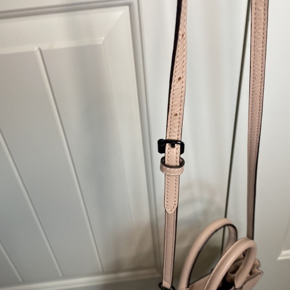 Rebecca minkoff Mab Side Zipper Tote Tassel Pull Pink Adjustable Strap Purse - Picture 11 of 14